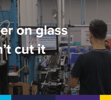 Manufacturing efficiency requires more than just paper on glass
