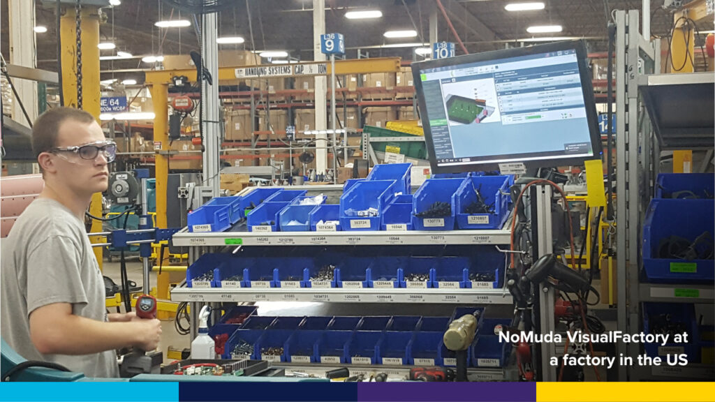 Manufacturing execution system Visual Factory in action at a factory in the US
